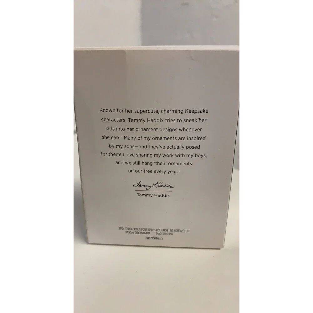 Hallmark Ornament 2019 Love Your Spirit, Godchild Lamb Baby Baptism